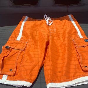 Orange swim trucks great condition size xs